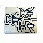 RF high-frequency PCB with low-loss material for telecom equipment