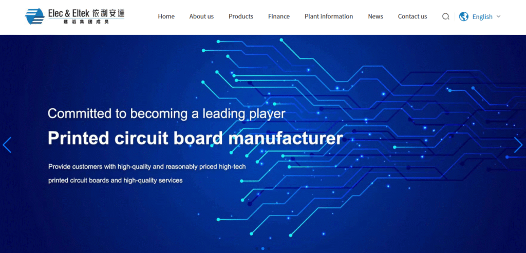 Top 10 High-Frequency & RF PCB Manufacturers in China (2025) 5 Elec Eltek High frequency PCB prototyping and production